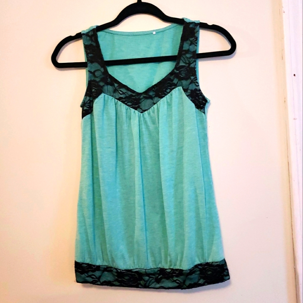 Women's lace tank top
